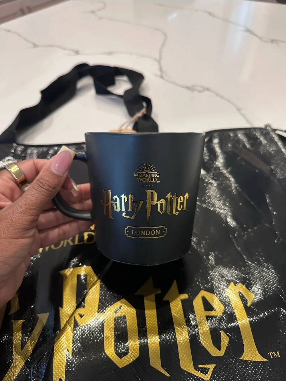 NEW Harry Potter London mug and tote bundle